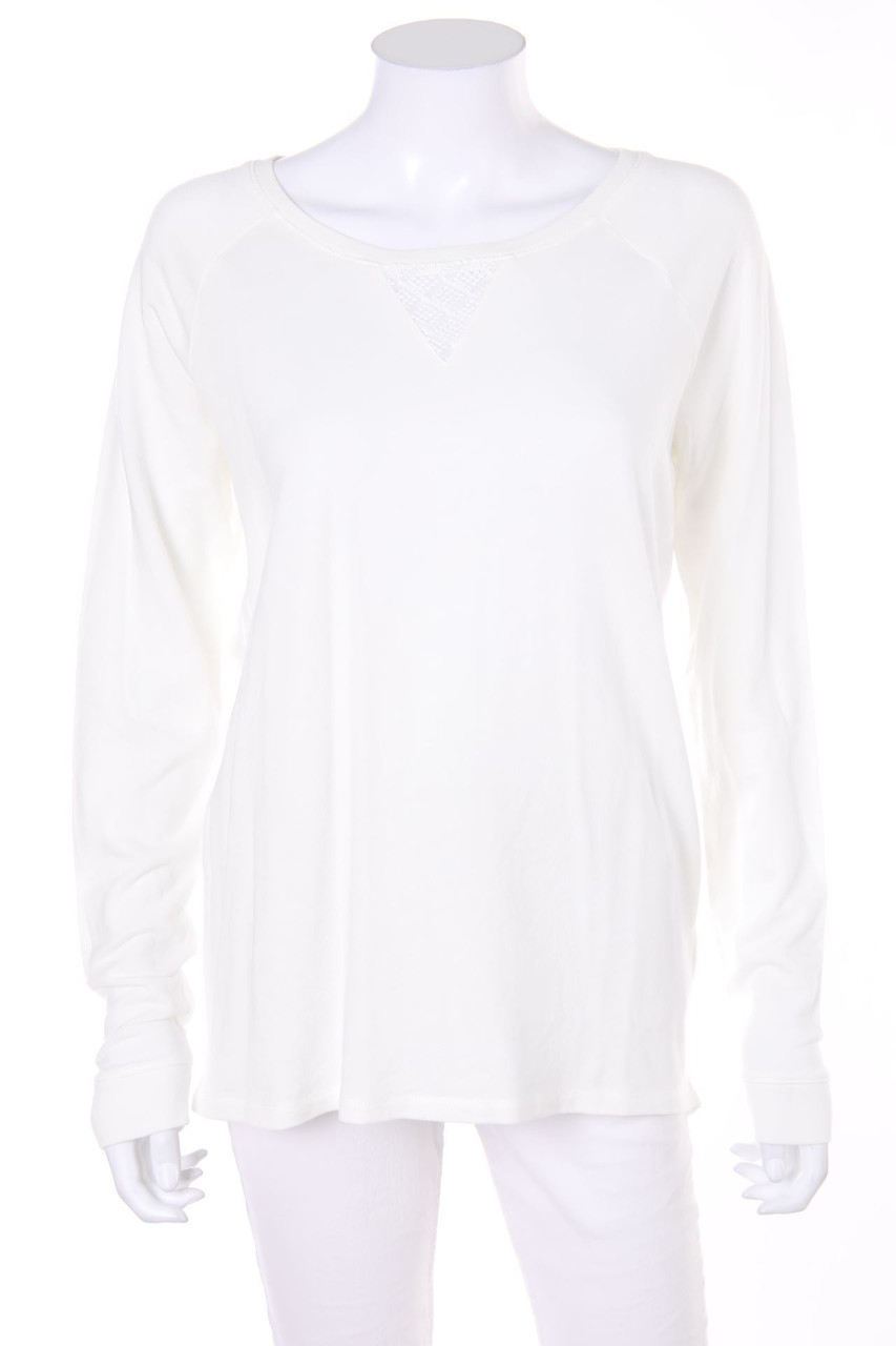 OPUS - Longsleeve-Shirt with Eyelet Lace - D 40