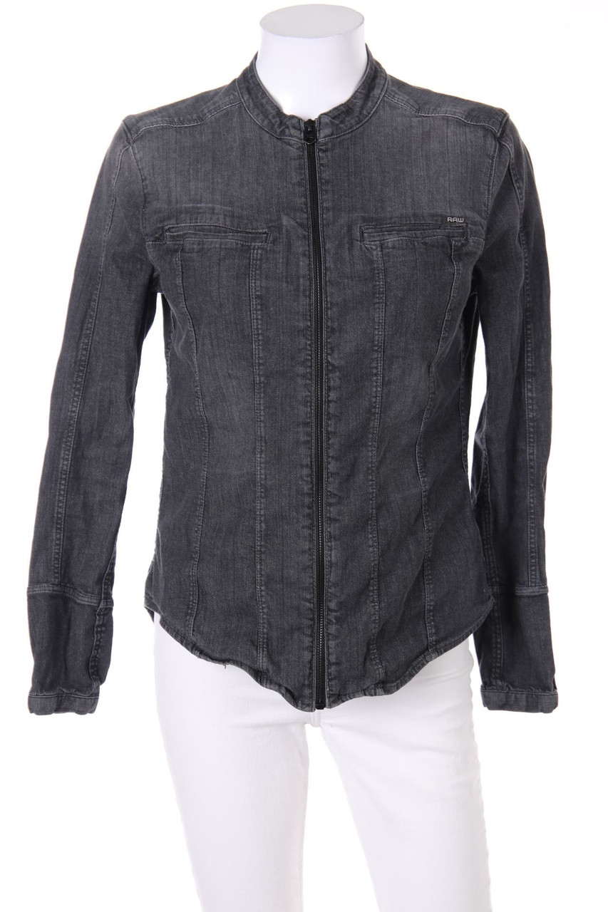 G-STAR RAW - Jeans-Jacke im Used Look - M
