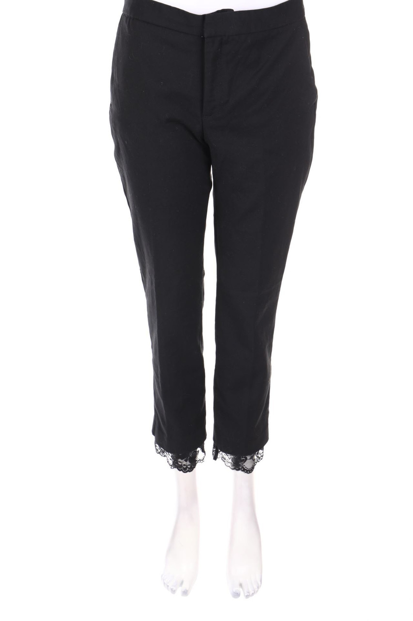 ZARA - Hose mit Spitze - M