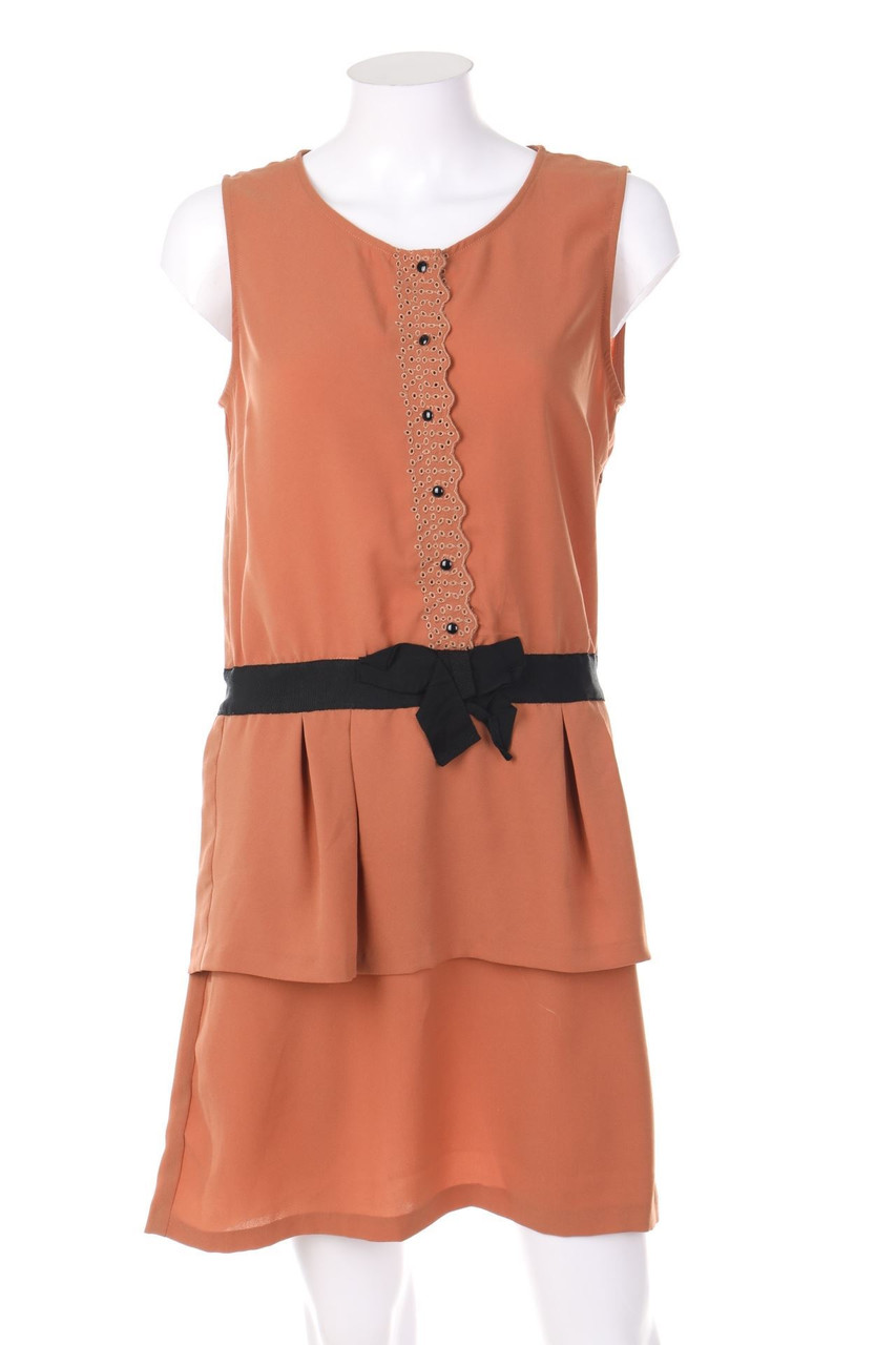 See U Soon - dress, Layer Look with Bow - M