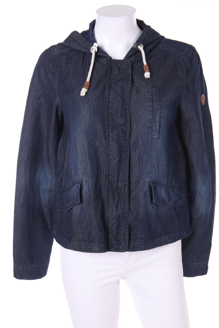 ONLY - Jeans-Jacke mit Kapuze - S