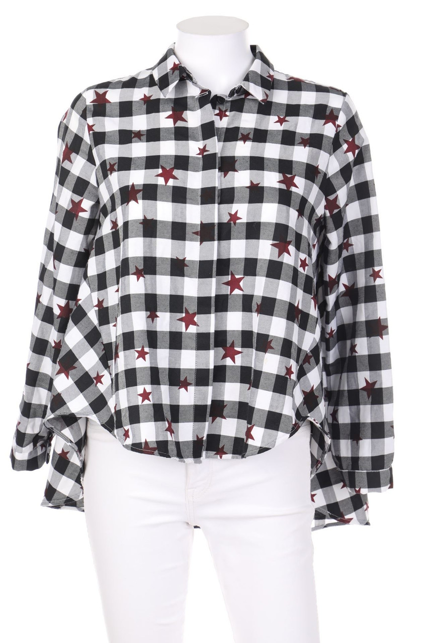 IMPERIAL - Hemd-Bluse mit Karo-Muster - S