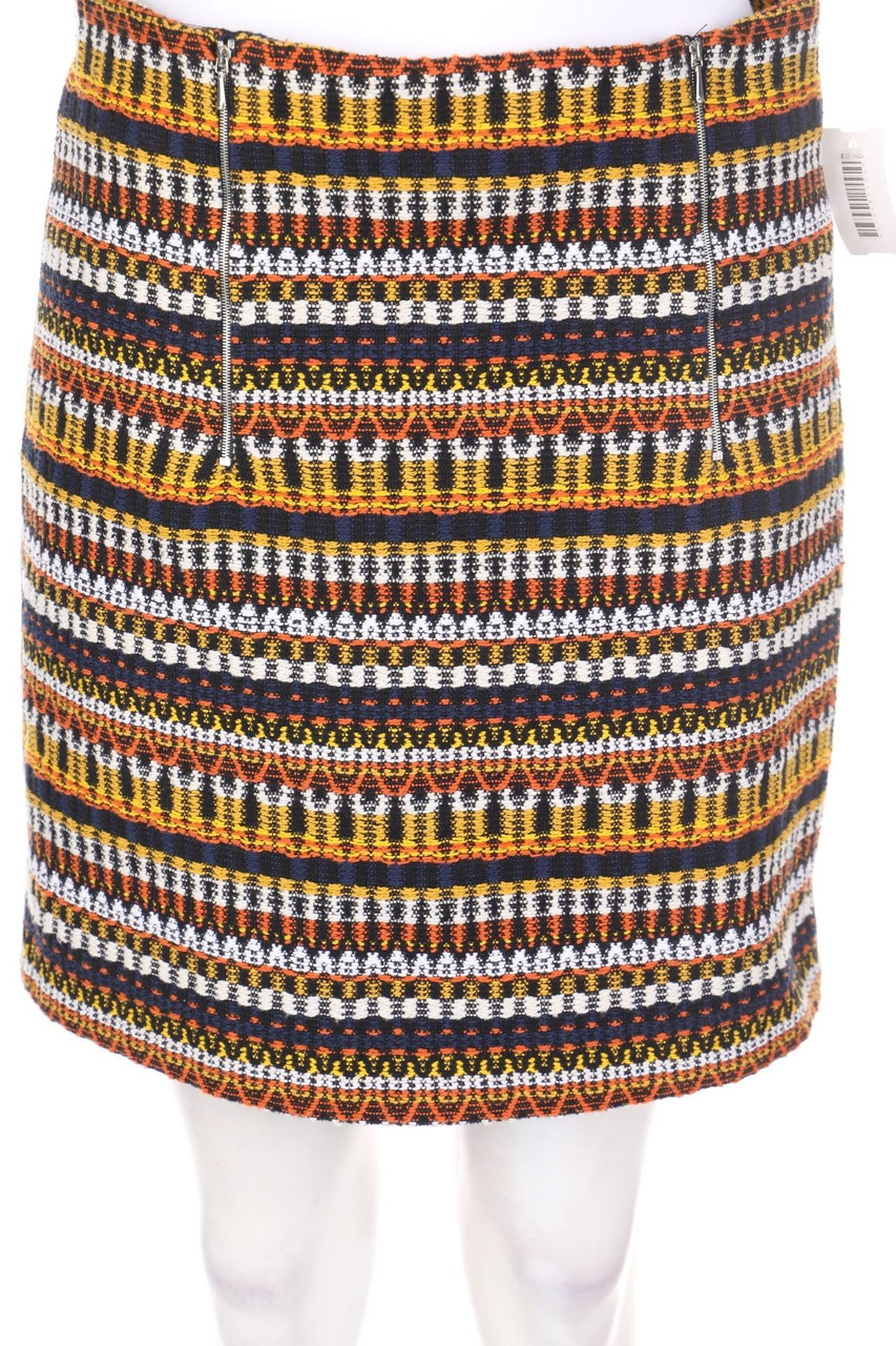 MANGO SUIT - Mini-Strickrock mit Muster - D 40