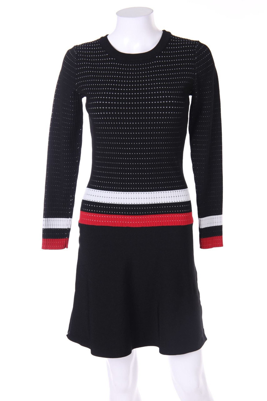 MORGAN - Mini Dress with Stripes - M