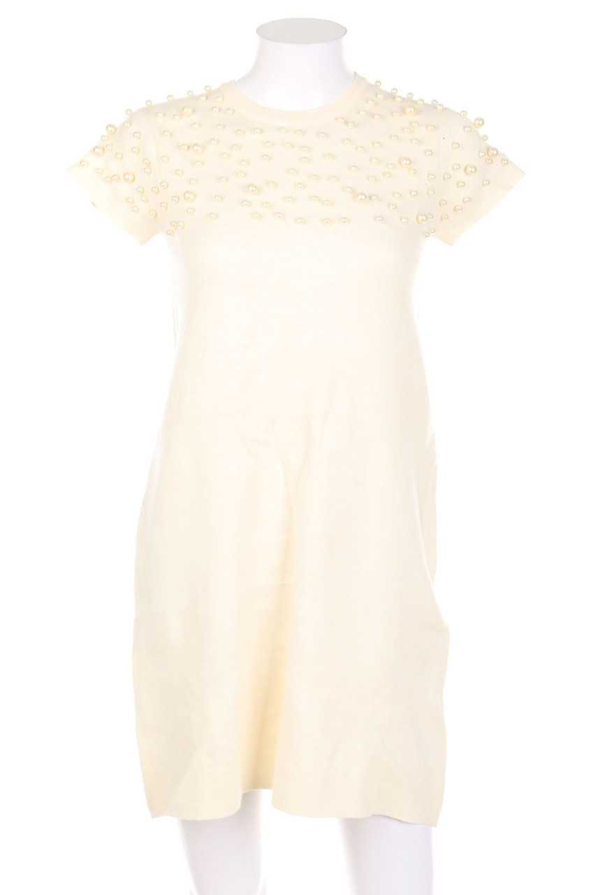 Zara Knit - Strickkleid mit Perlen - S