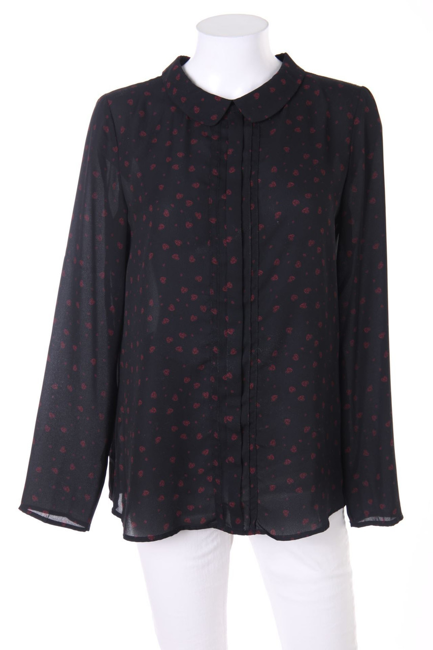 promod - Bluse mit Bubi-Kragen - D 42