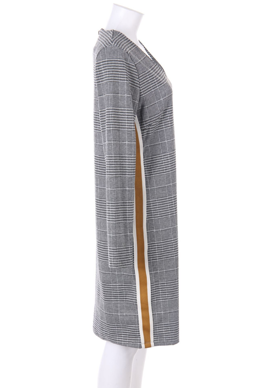 soyaconcept - Shift-Kleid mit Karo-Muster - M