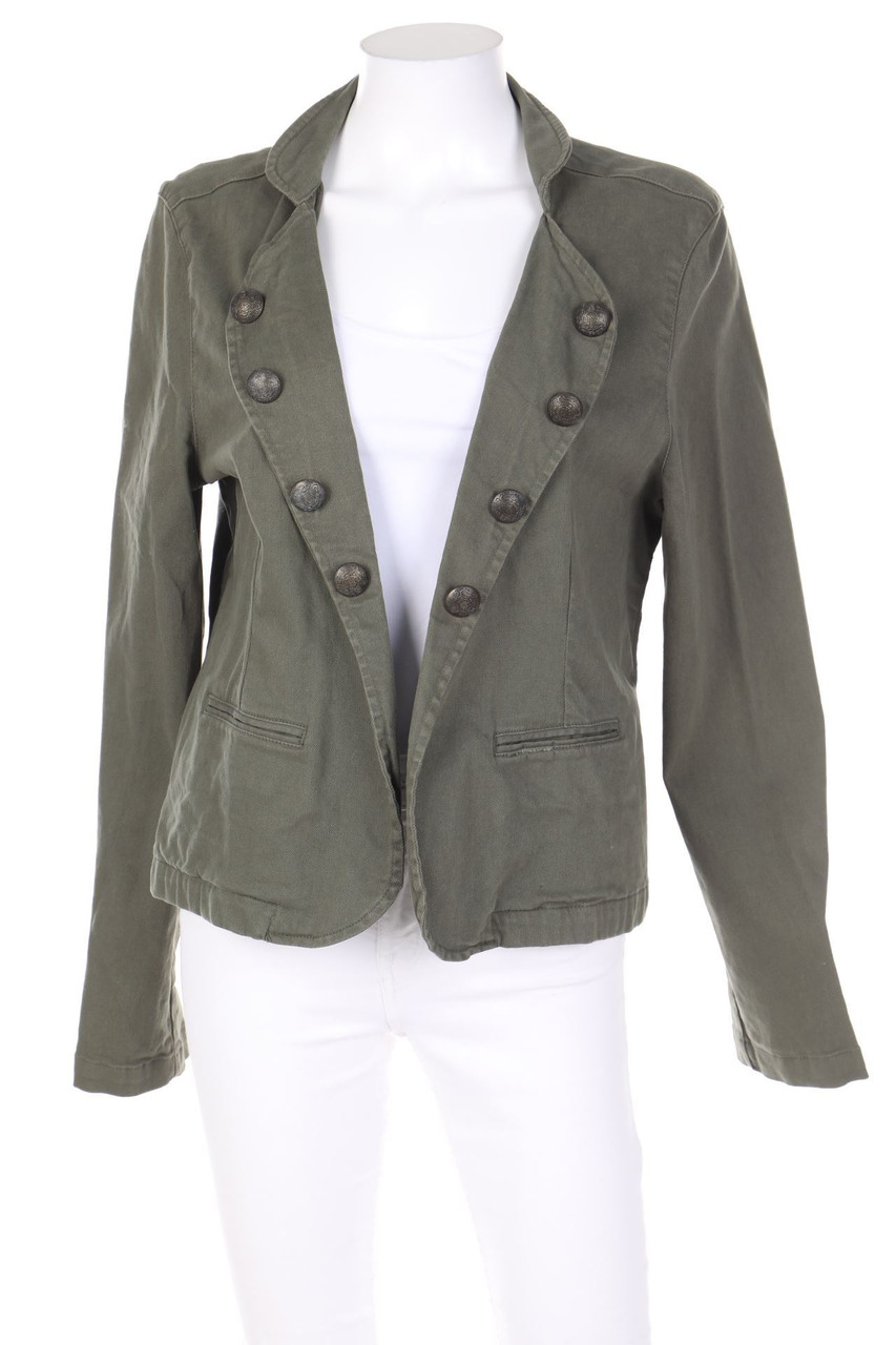 NAF NAF - Jeans-Jacke mit Applikationen - D 44