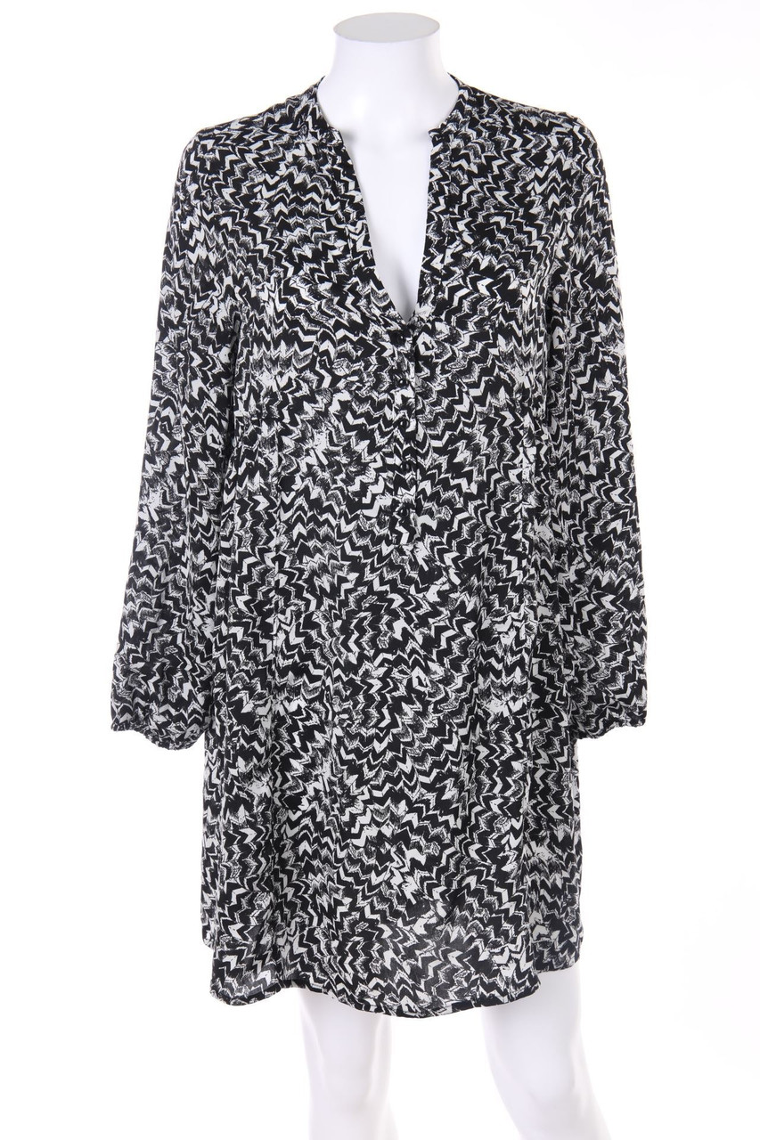 R edition. - Shirt Dress with Print - D 38