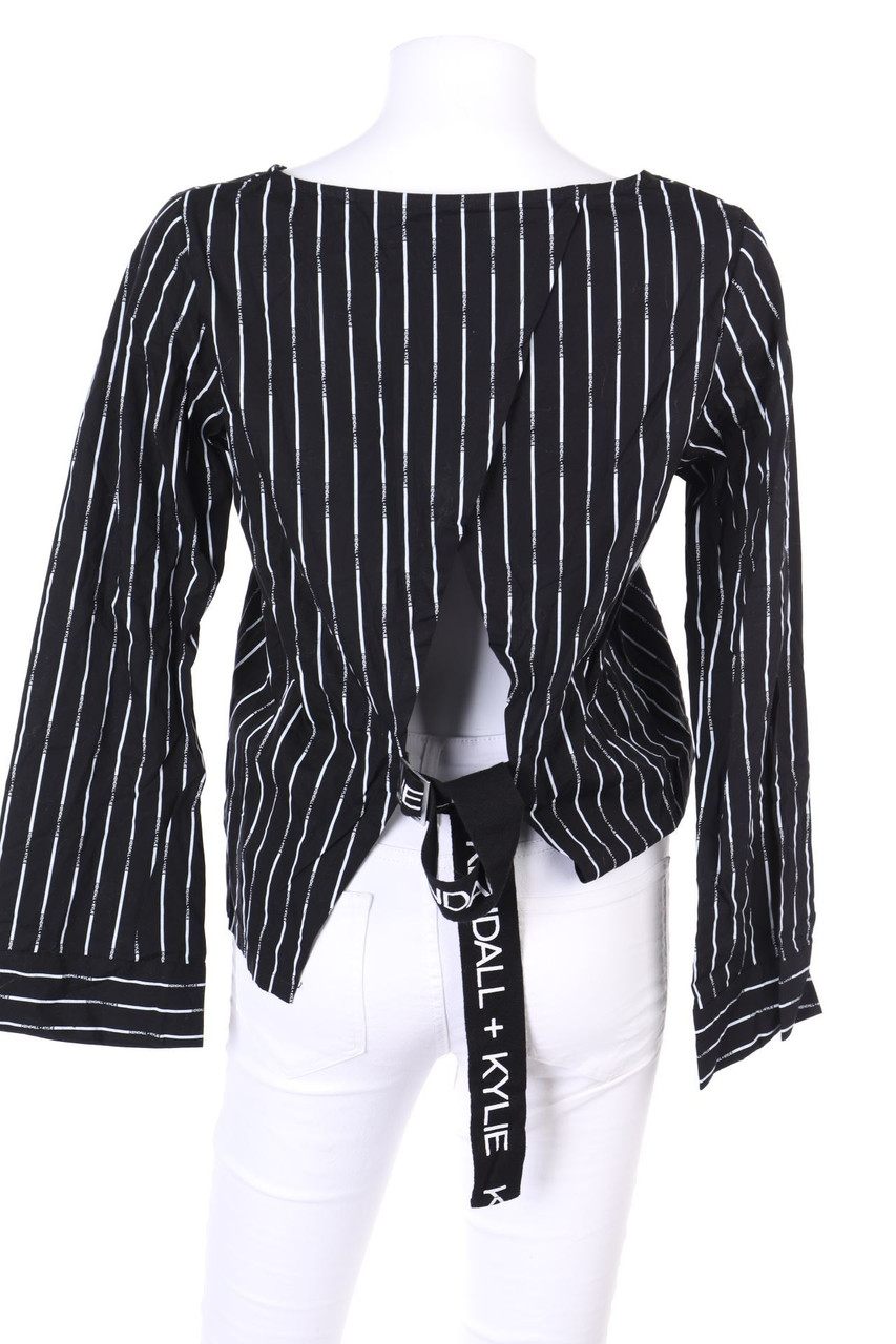 KENDALL + KYLIE - Bluse mit Logo-Print - XS