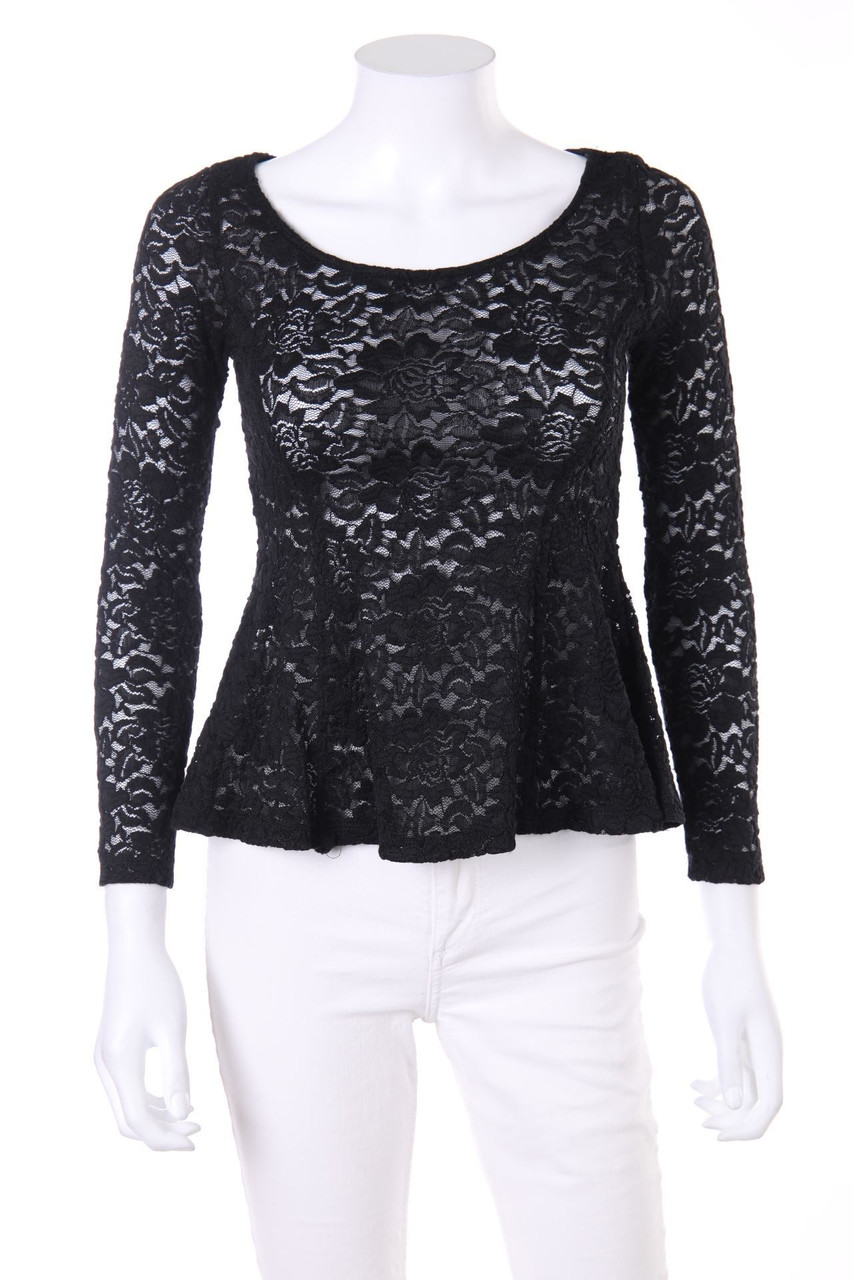 H&M DIVIDED - Spitzen-Bluse - S