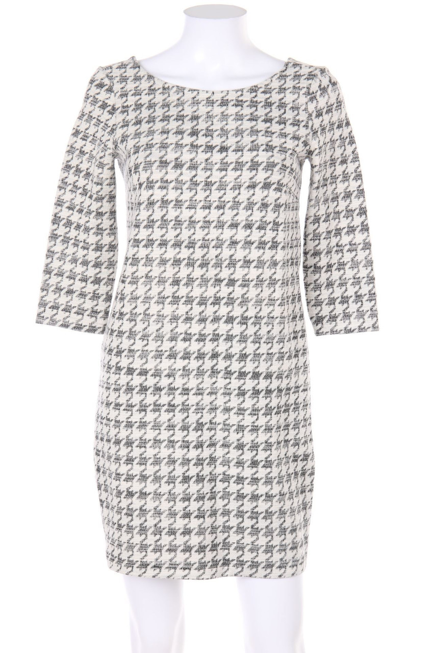 UNITED COLORS OF BENETTON - Dress with Houndstooth Pattern - XS