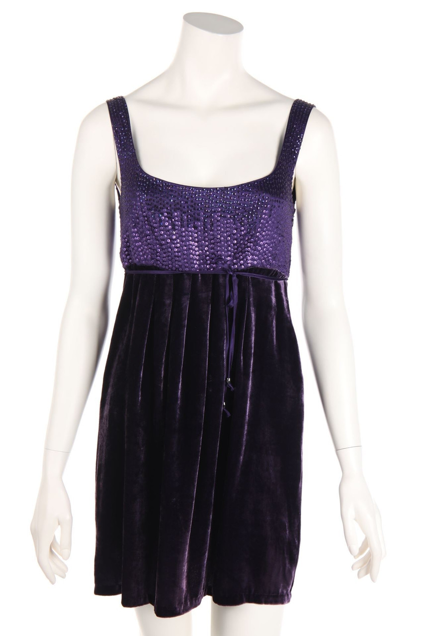 LIU JO - Kleid aus Samt mit Pailletten - D 34