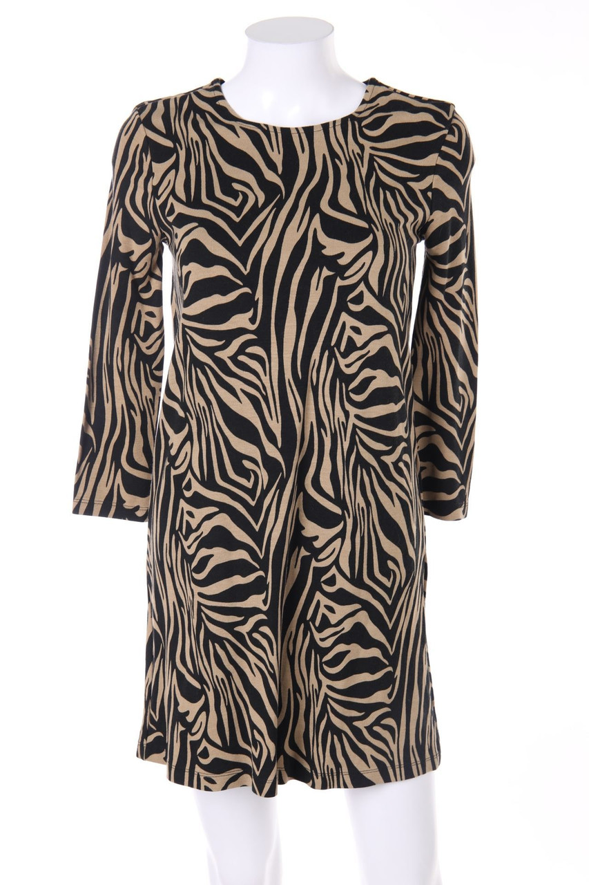 Stradivarius - dress with Animal Print - S