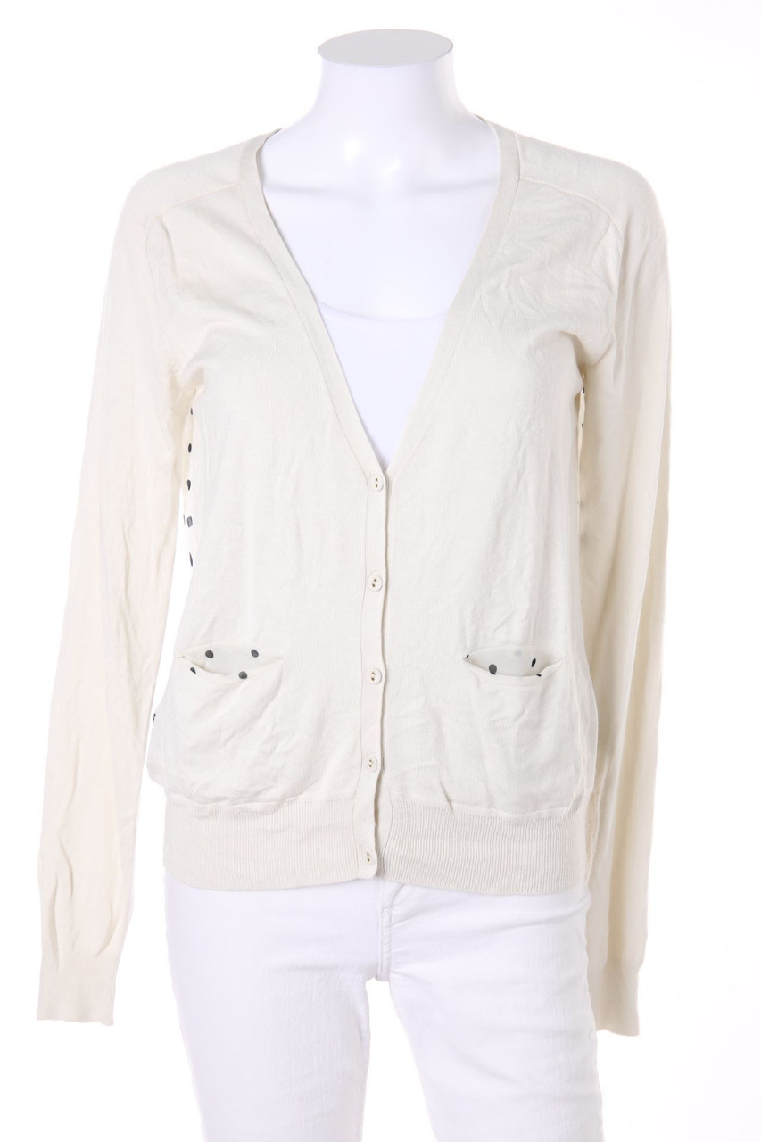 KOOKAI - Cardigan mit Chiffon mit Punkten - D 34