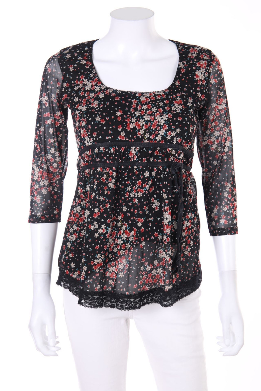 Yessica by C&A - Print-Bluse mit 3/4-Ärmel - XS