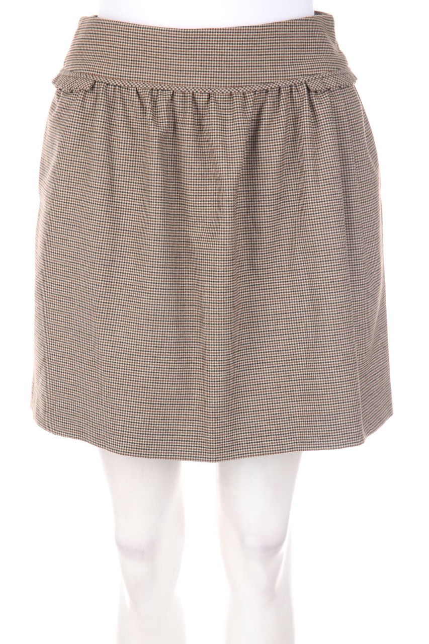 ZARA WOMAN - Skirt, Checked - M