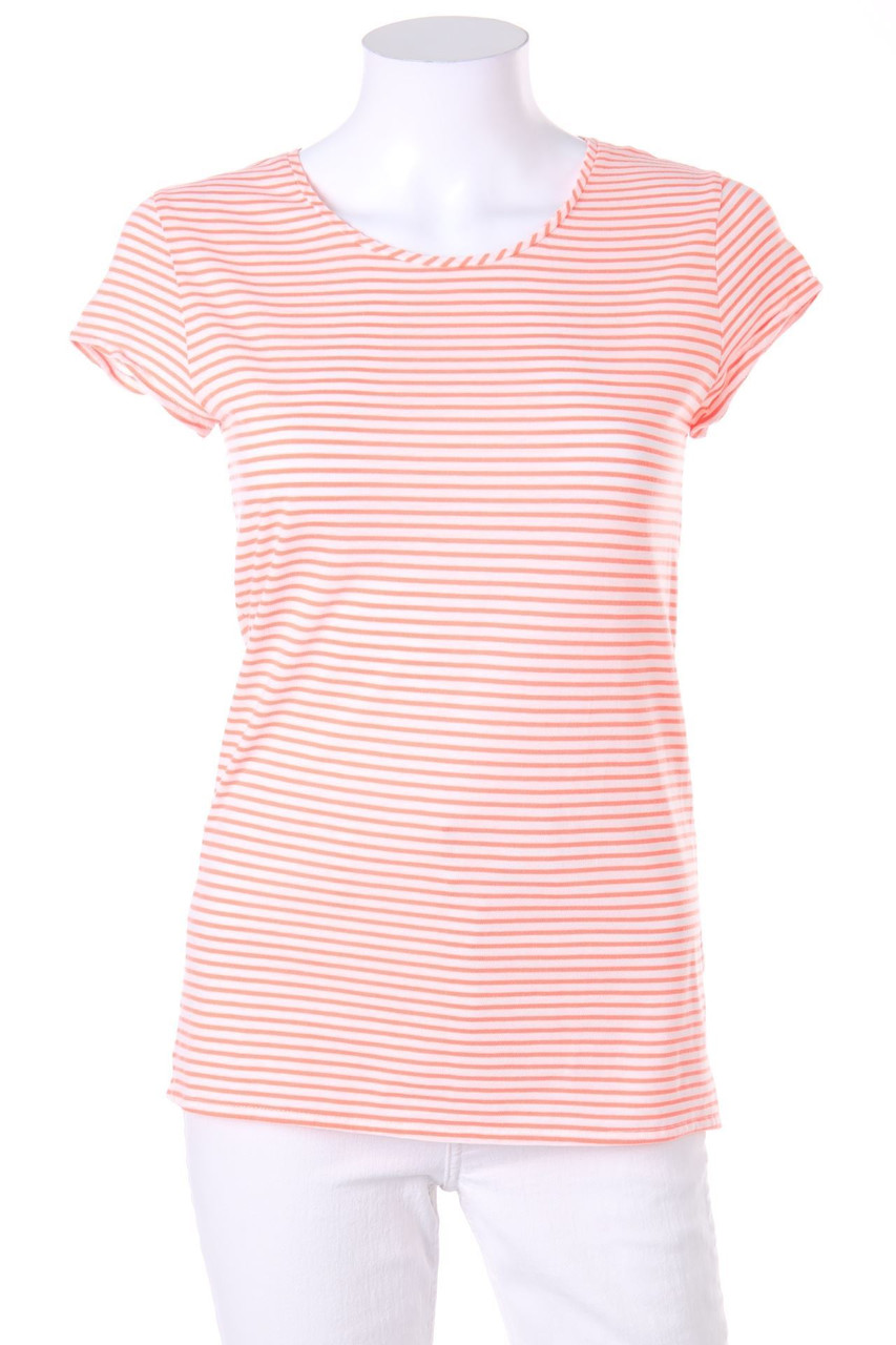 Massimo Dutti - Kurzarm-Shirt mit Streifen - S