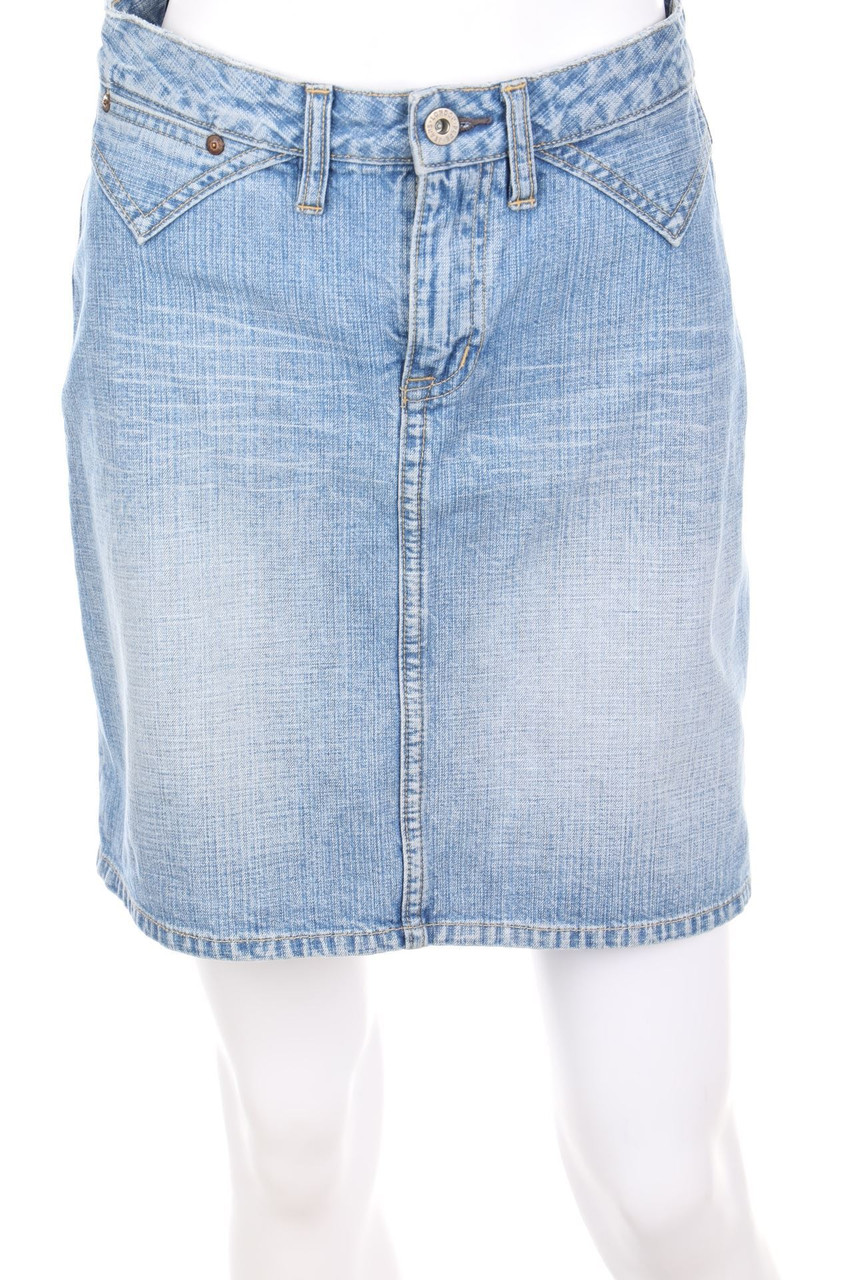 Pepe Jeans - Denim Skirt with Logo Patch - XS
