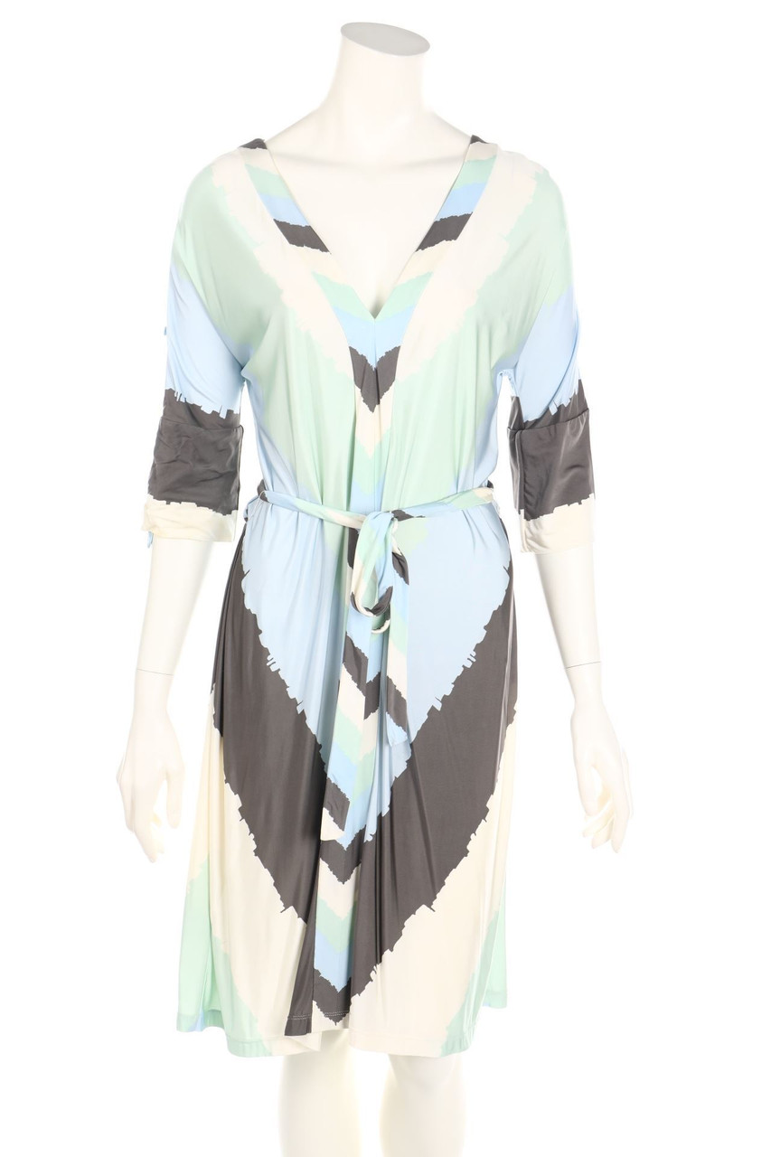 BCBG MAXAZRIA - Kleid aus Jersey mit Batwing-Ärmeln - L