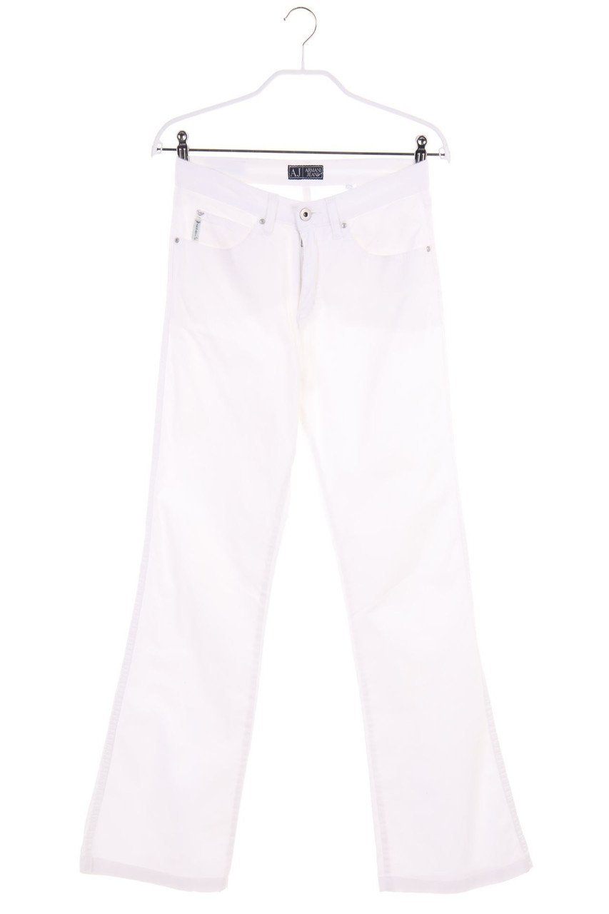 AJ ARMANI JEANS - Flared Jeans mit Logo-Applikation - W27