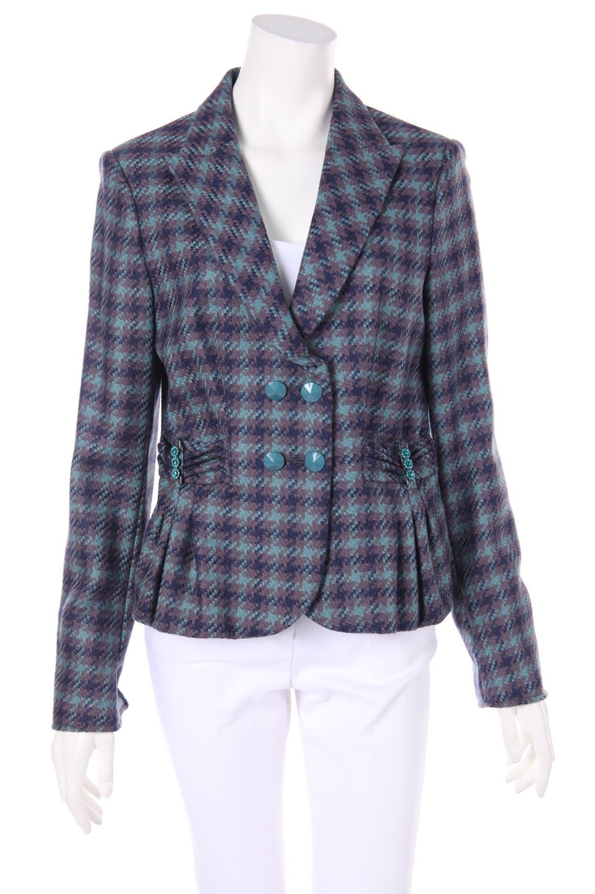 roccobarocco - Double-Breasted Blazer, Pure Virgin Wool - D 40