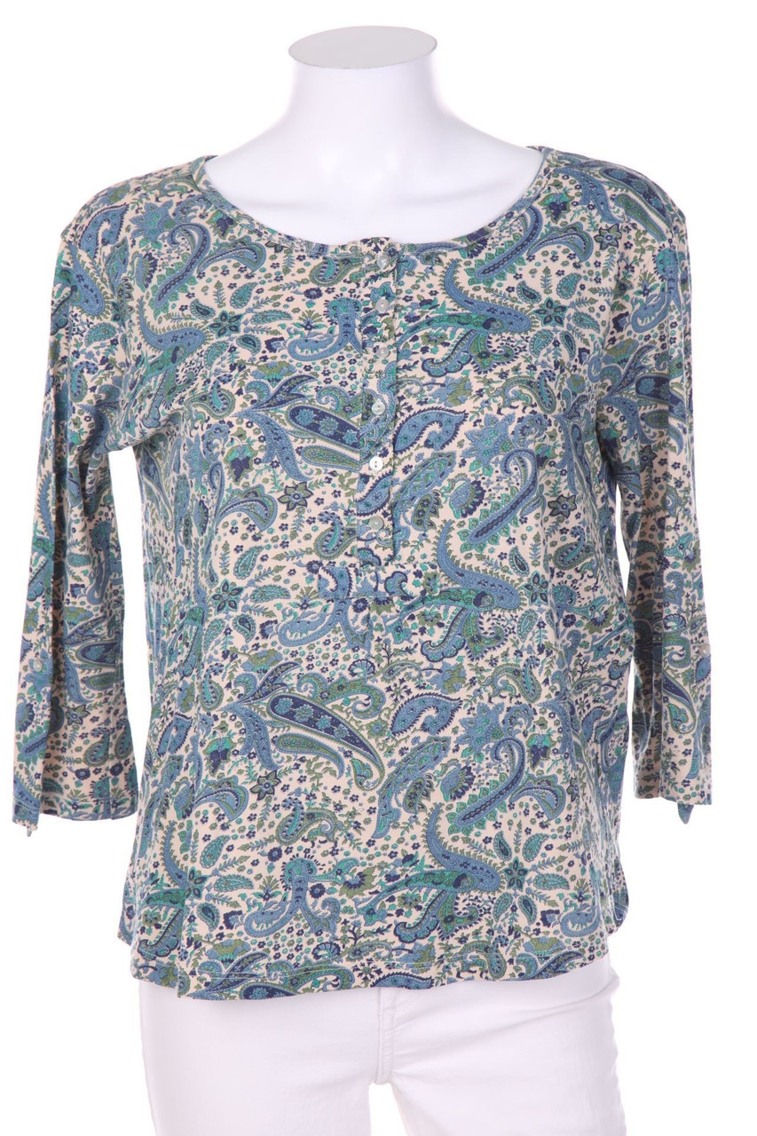 Sfera - 3/4-Arm-Shirt mit Paisley-Print - M