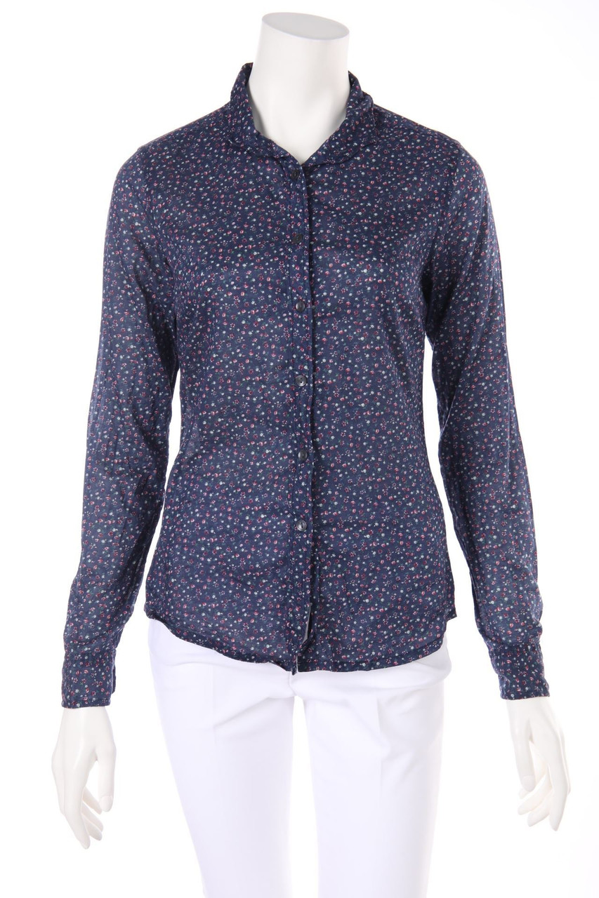 MAISON SCOTCH - Hemd-Bluse mit Blumen-Print - D 36