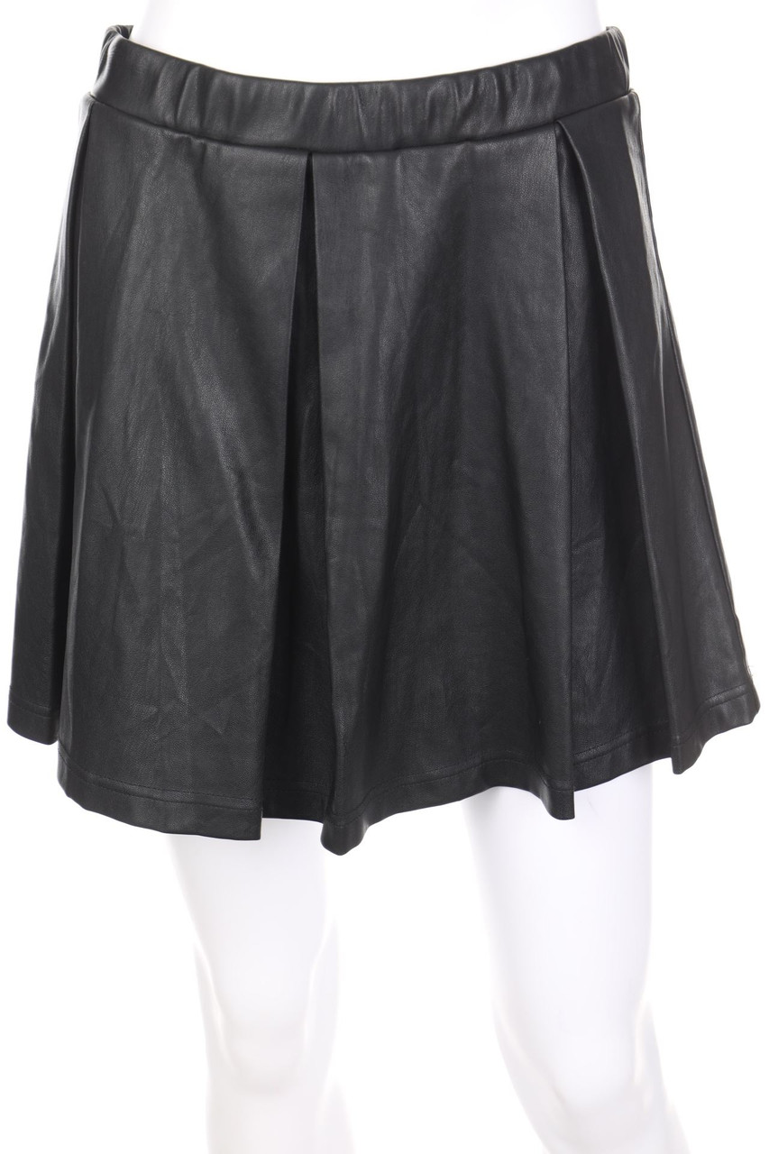 NO NAME - faux leather mini-skirt - XS