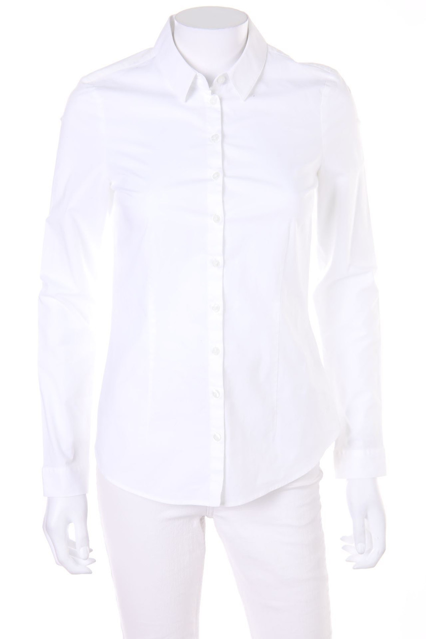 McGregor - Shirt Blouse with Logo-Stitching - D 34-36