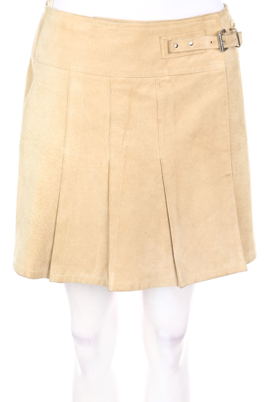 LEONARDO - Leather Skirt - D 36