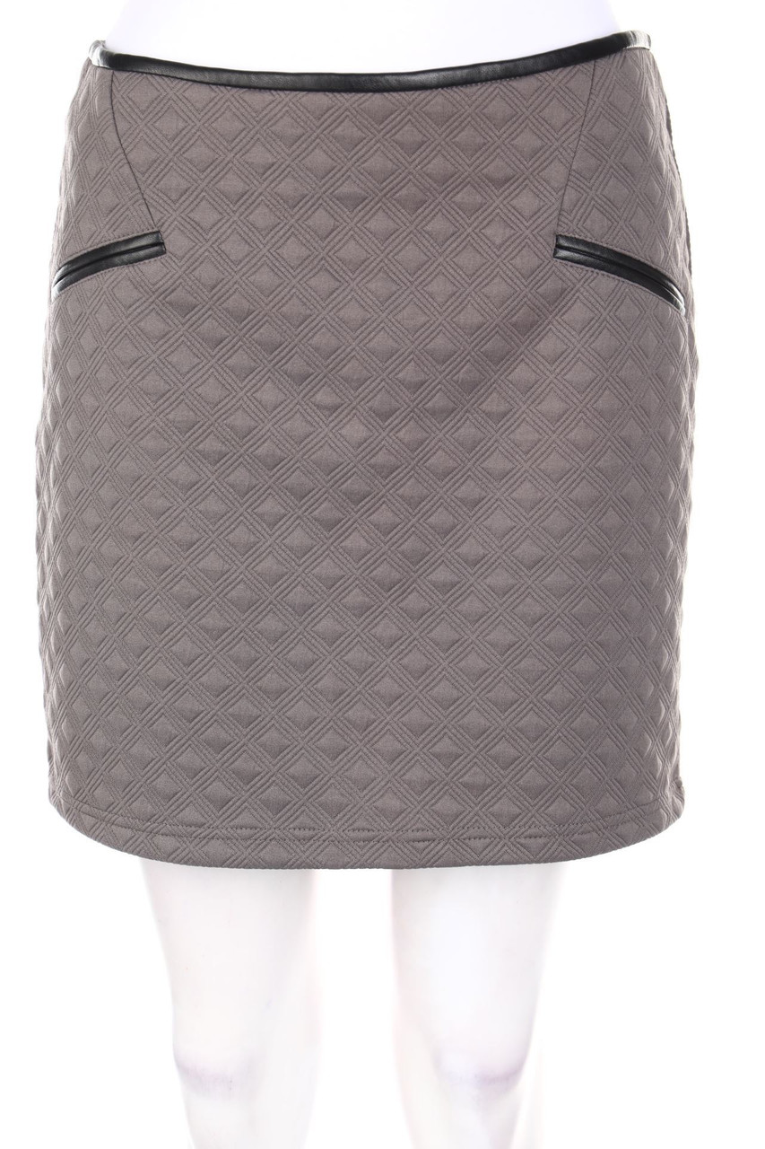 AMISU - Minirock mit geometrischem Muster - D 40