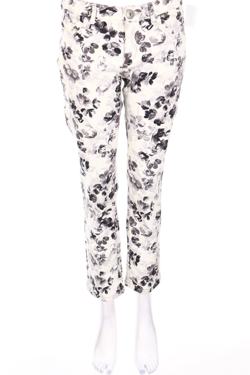 Max Mara WEEKEND - Jeans mit Blumen-Print - D 40