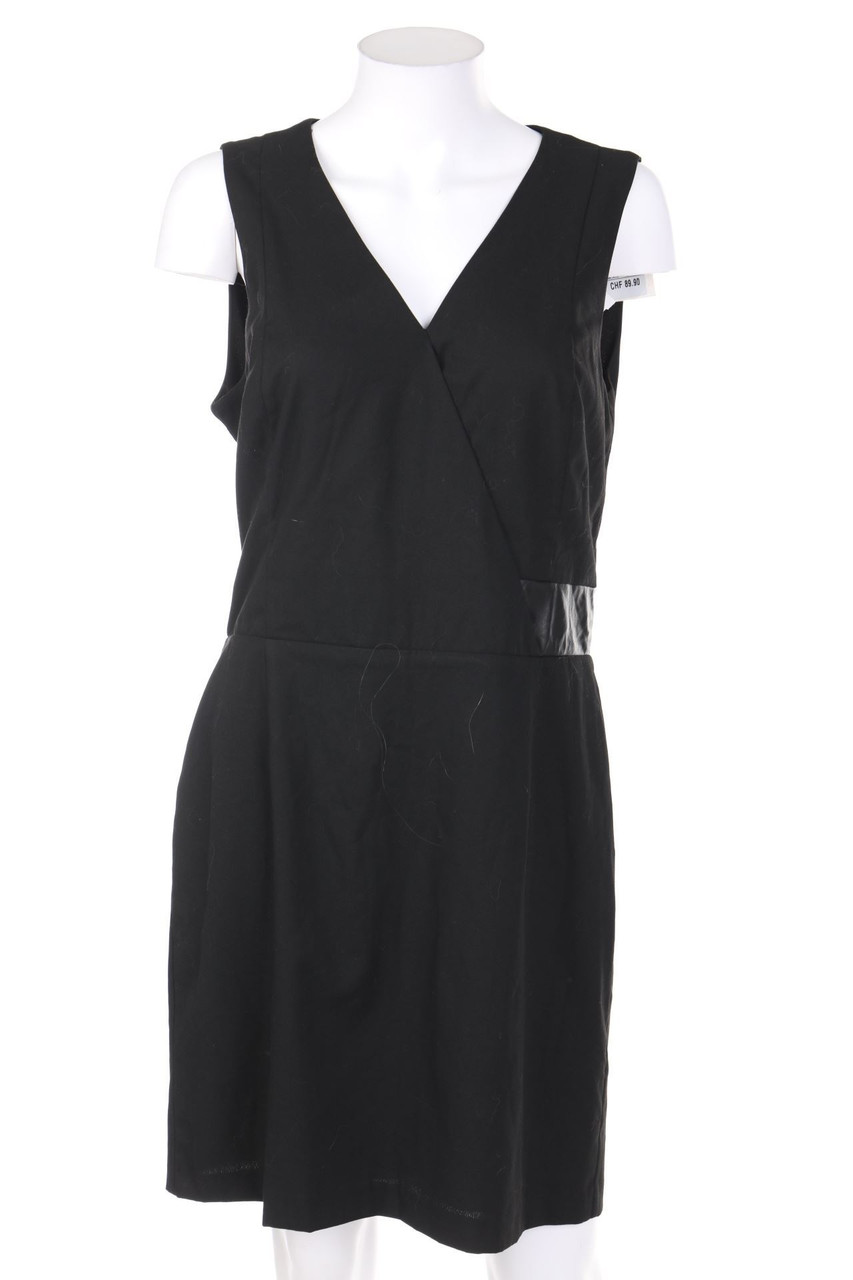 NAF NAF - Party-Kleid mit Kunstleder-Details - D 40