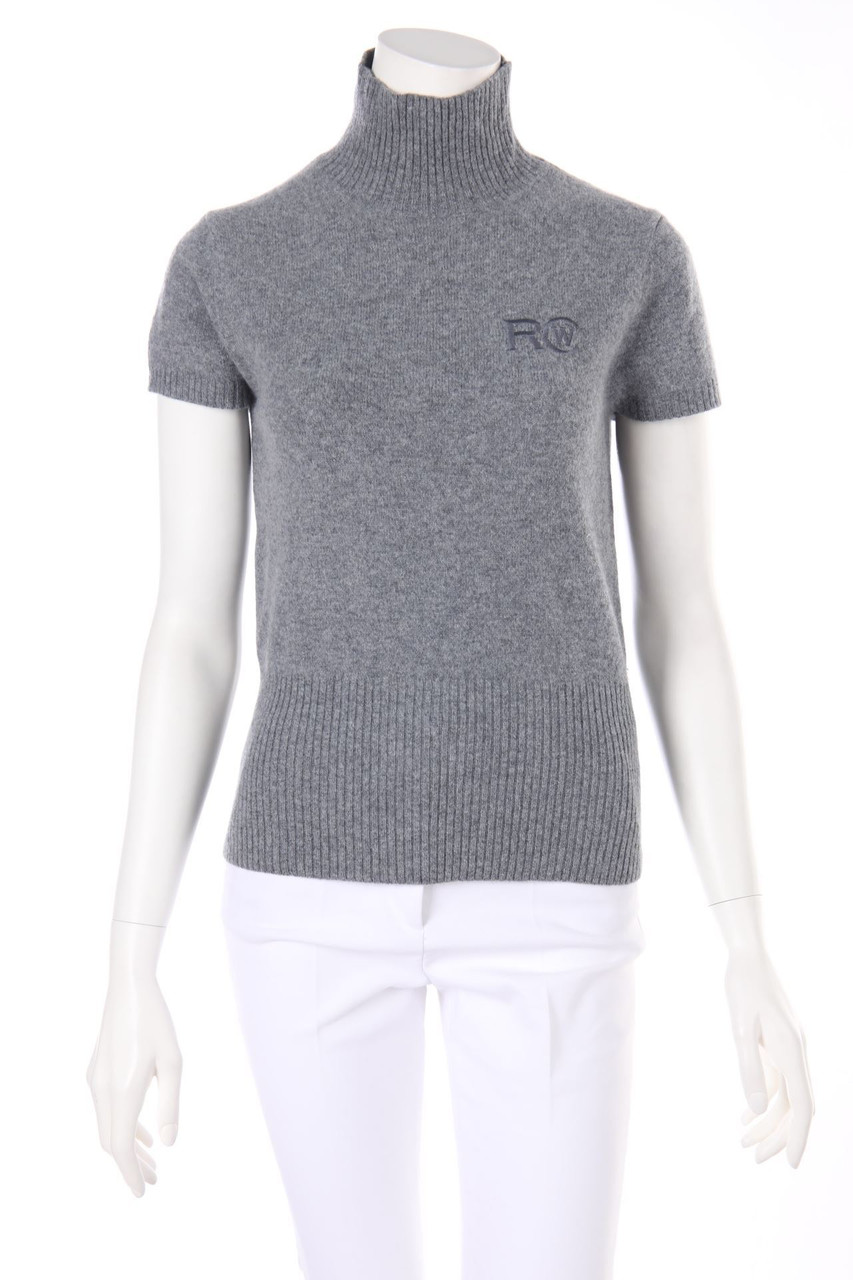 RIVER WOODS - Lambswool-Pullover mit Logo-Stickerei - S