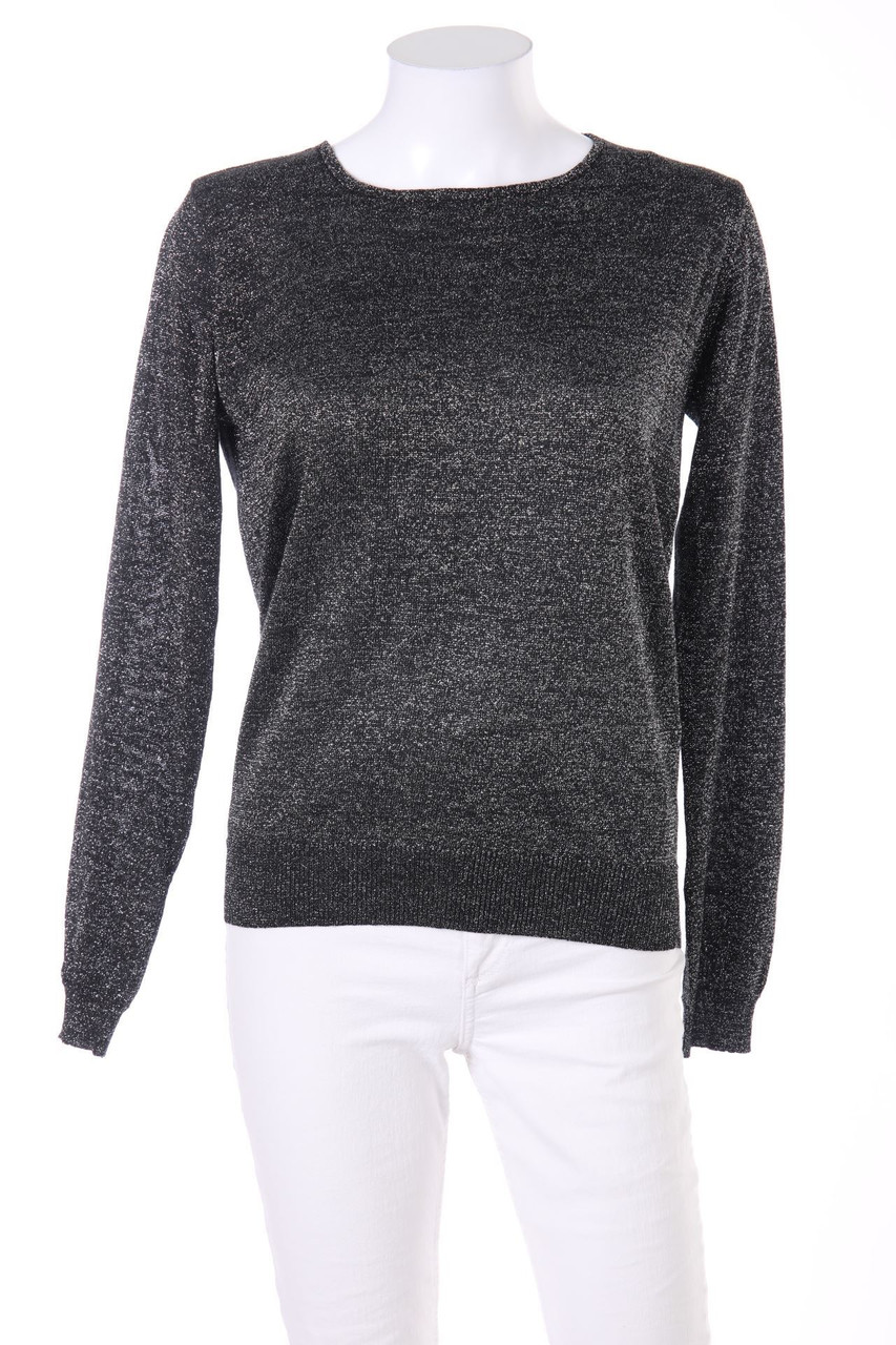 VERO MODA - Strick-Pullover mit Metallic-Effekt - XS