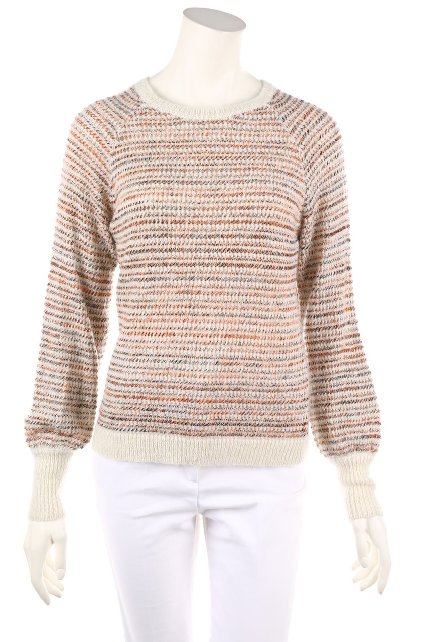 CAROLL - Glitzer-Strick-Pullover - S