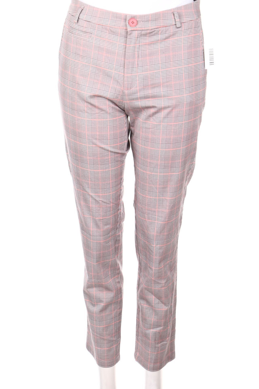 UNITED COLORS OF BENETTON - Cropped-Pants, Checked - D 34