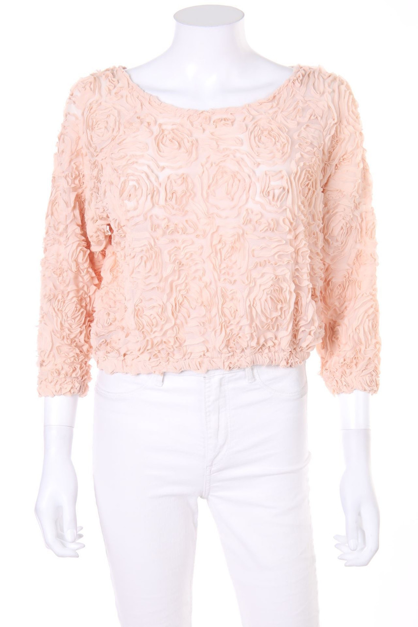 ZARA TRF - Bluse mit 3/4-Ärmel - M