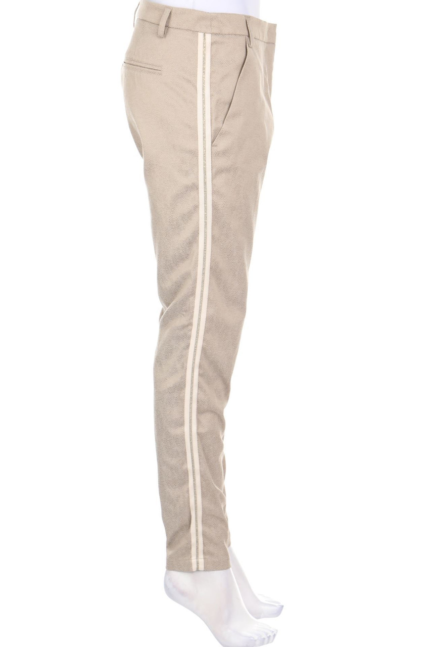 SUMMUM woman - Muster-Hose mit Galonstreifen - D 36