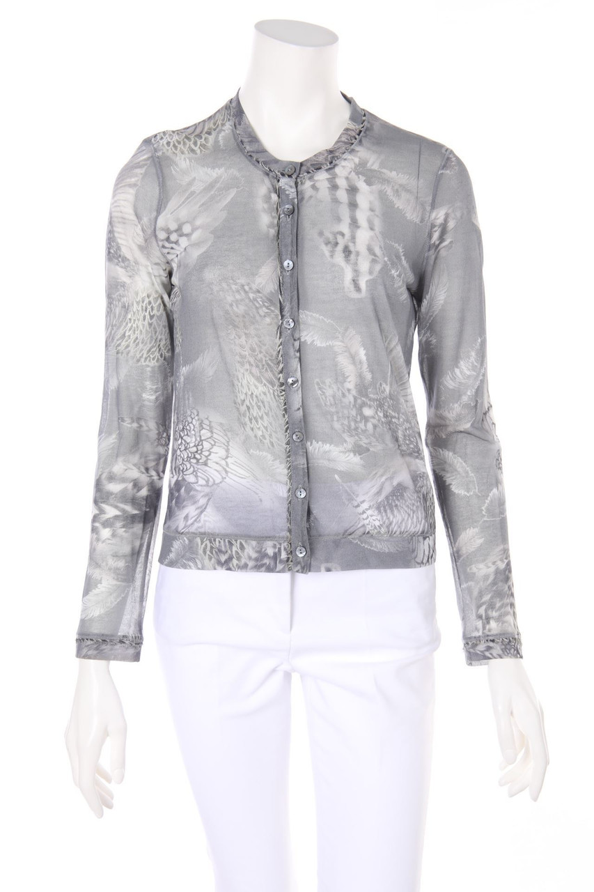 MARC CAIN - Bluse mit Foto-Print - S