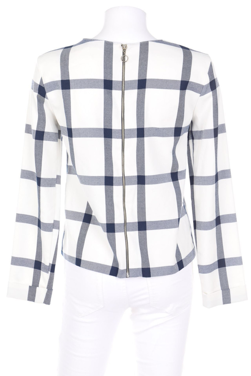ZARA - Bluse mit Karo-Muster - XS