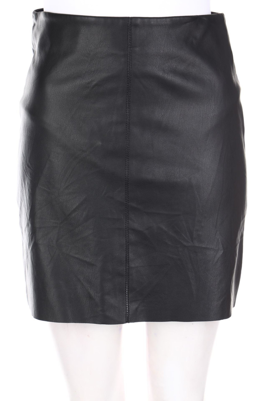 promod - Faux Leather-Mini-Rock - XS