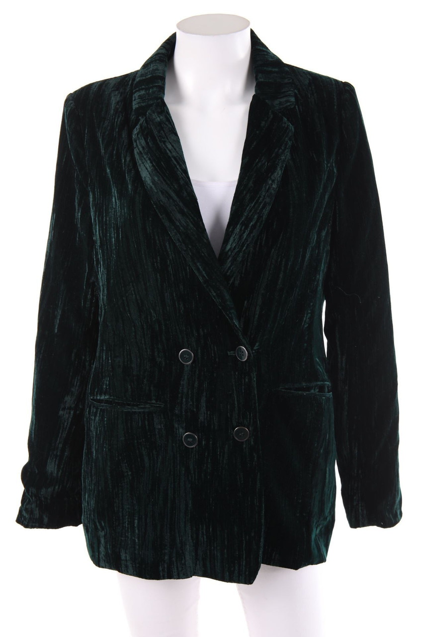 VIVA COUTURE - Double-Breasted Velvet Blazer - D 38