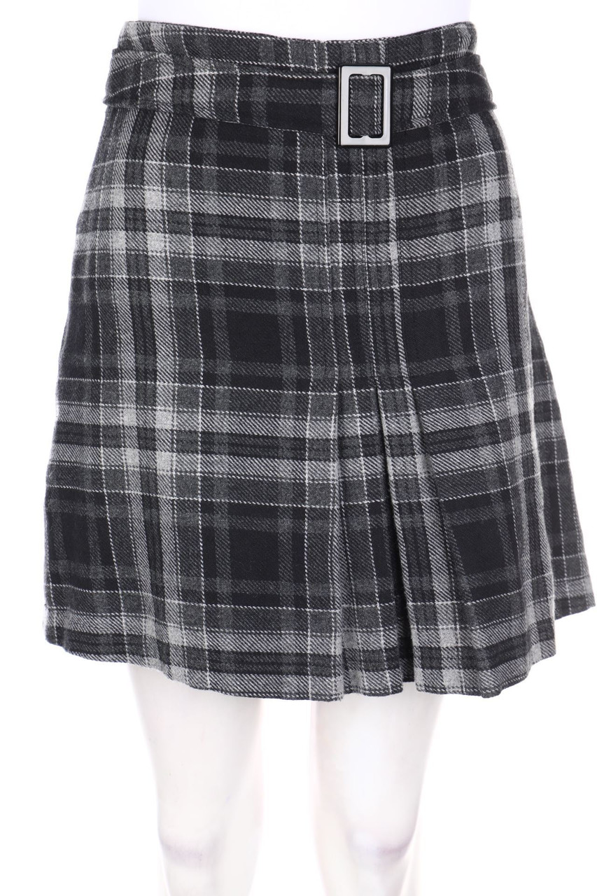 Street One - Tartan-Mini-Rock mit Wolle - D 40