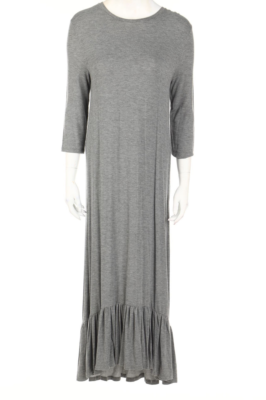 Bershka - Maxi Dress with Volants - L