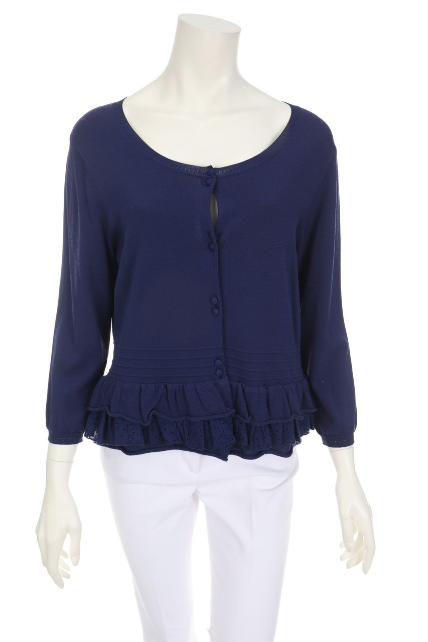 LUCKYLU MILANO - Cardigan im Layer Look - XL