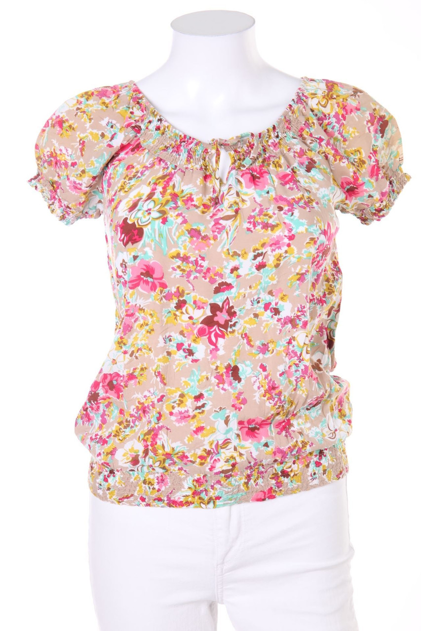 TALLY WEiJL - Off-the-shoulder blouse with floral print - D 34