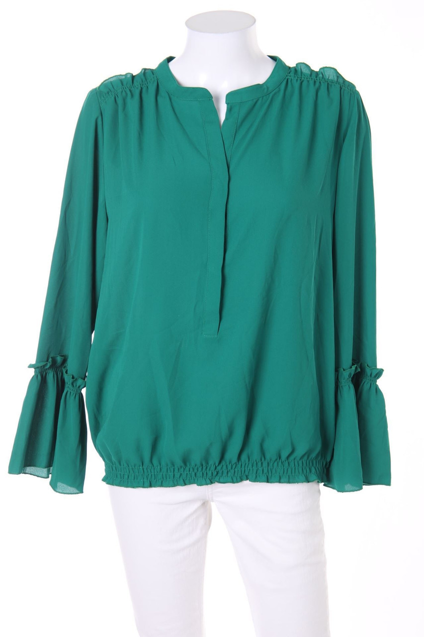 ashley brooke - Bluse mit Rüschen - D 38