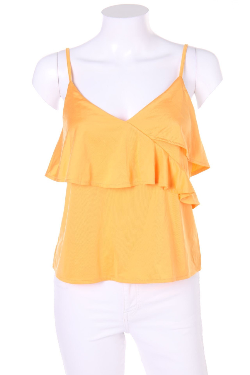 H&M - Träger-Top mit Volants - S